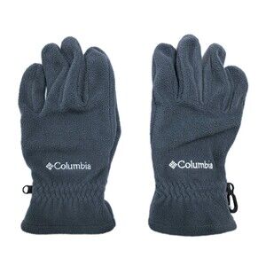 Columbia Men's Medium Thermal Reflective Omni Heat Fleece Winter Gloves Gray